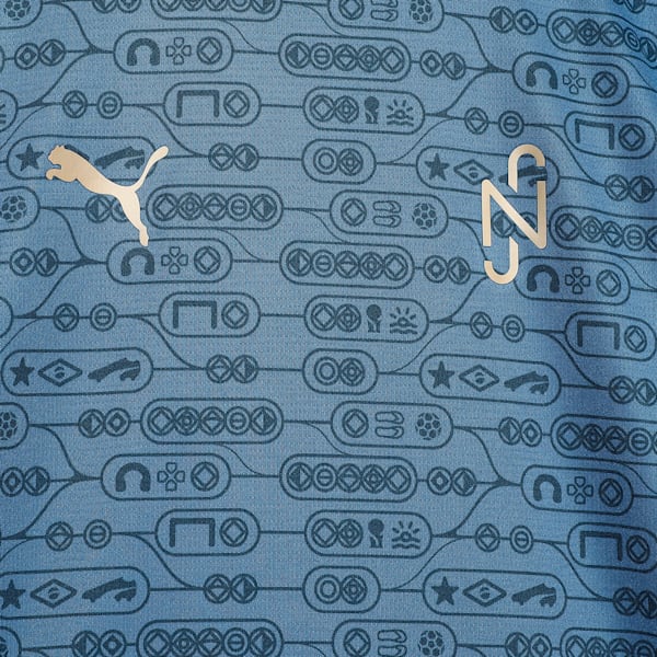 Neymar JR "BNA" Youth Football Jersey, Blue Horizon-Pelé Yellow, extralarge-IND